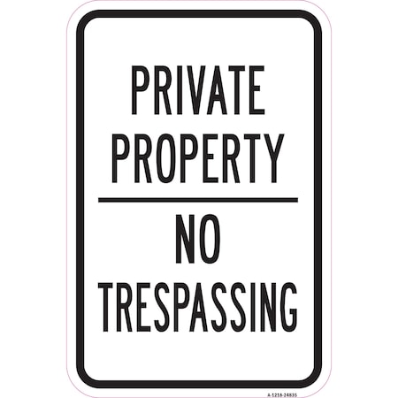 Signmission Safety Sign, 12 in Height, Aluminum, 24835 A-1218-24835